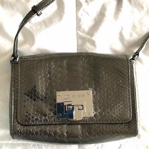 SILVER crossbody bag